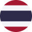 Flag of Thailand Flat Round 64x64 1