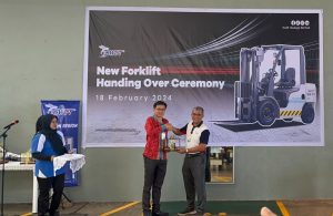 18Feb 2024 Handling over new Forklift to Swift Logistic